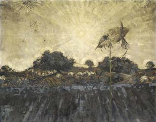 Alan Reynolds - Sunrise - the hillside