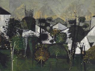 Alan Reynolds - The Farm in Autumn