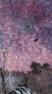 Alan Reynolds - The Hillock at Dusk