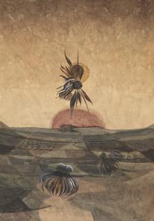 Alan Reynolds - Upright Landscape, Teasel