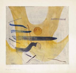 Alan Reynolds - Violet and Yellow 1967