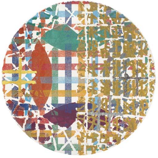 Alan Shields - Josh\'s Route, from The Raggedy Circumnavigation Series (Tyler Graphics 511:AS34)