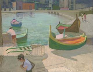 Alan Stenhouse Gourley - The Boating Pool