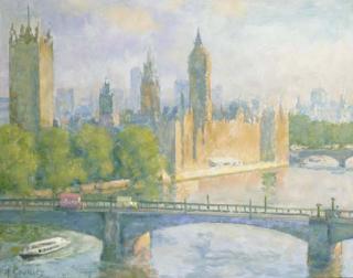 Alan Stenhouse Gourley - The Houses of Parliament