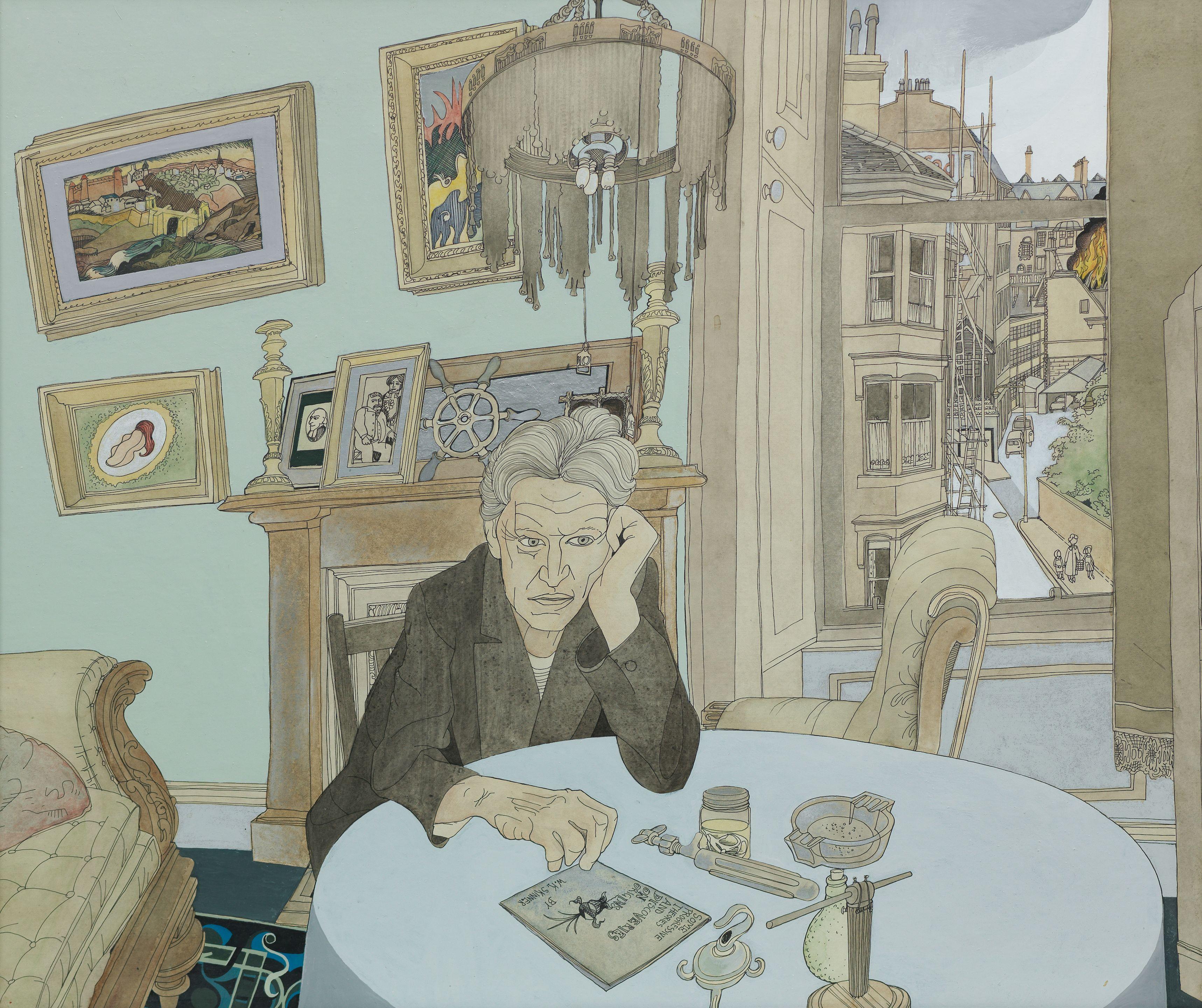 Alasdair Gray - Homage to Bill Skinner