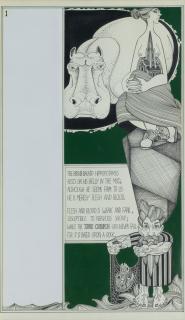 Alasdair Gray - The Hippopotamus, a series of pictures (7)