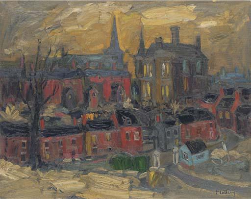 Alastair Flattely - Winter Evening Stroud