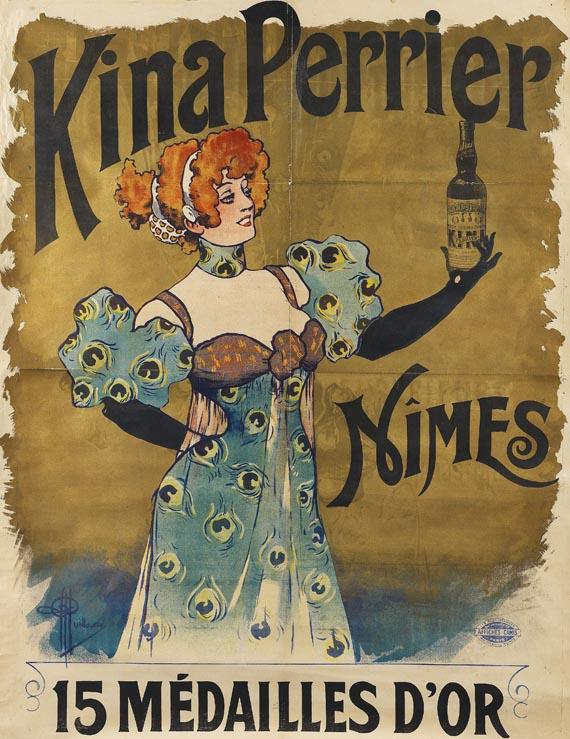 Albert André Guillaume - Plakat: Kina Perriere - 15 Médailles d\'Or