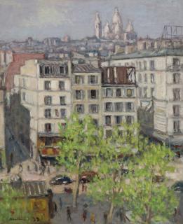Albert André - Boulevard De Clichy, Printemps