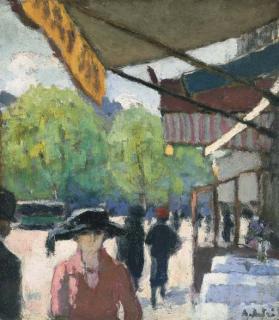 Albert André - Boulevard de Clichy