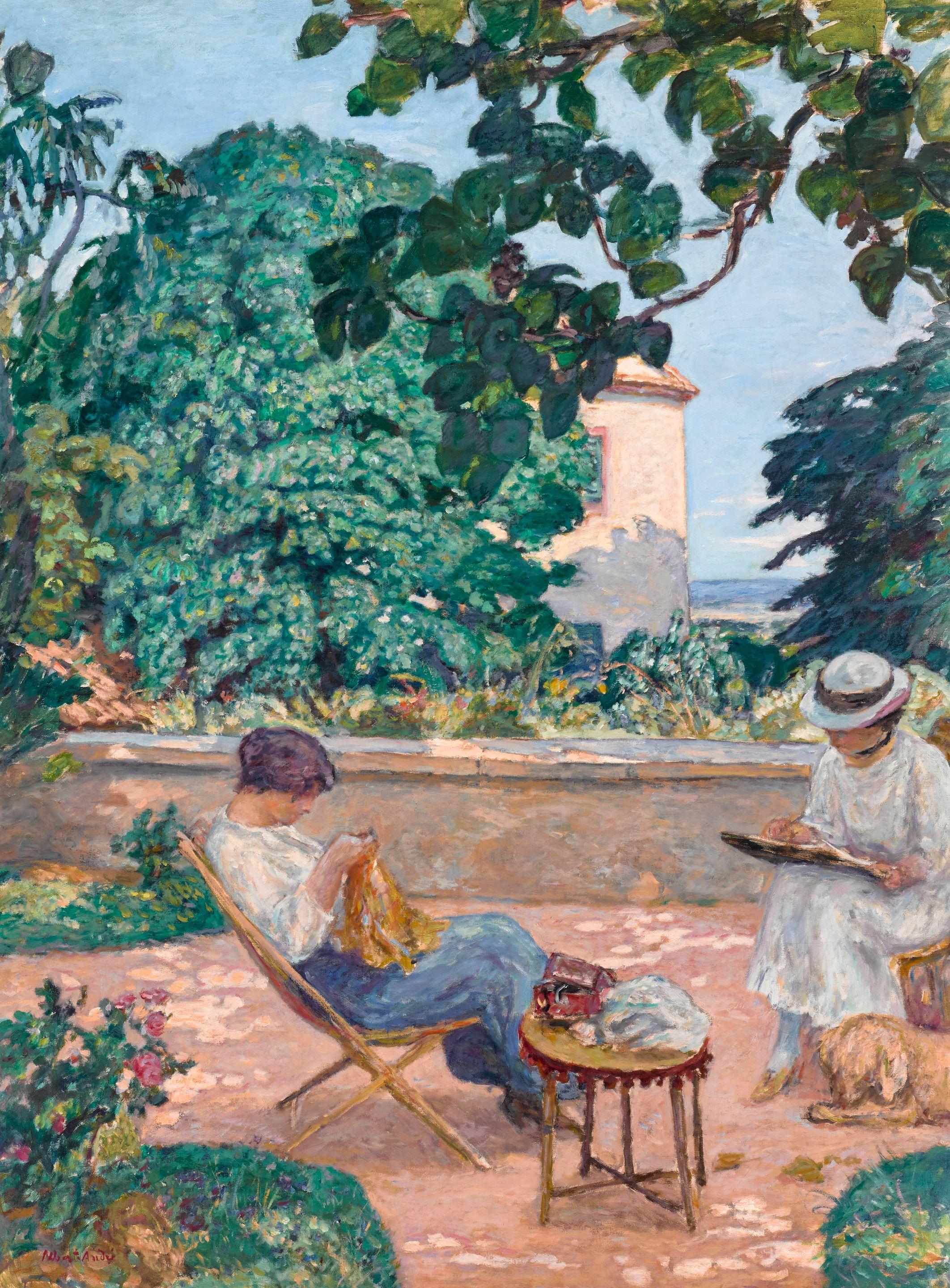 Albert André - La Terrasse