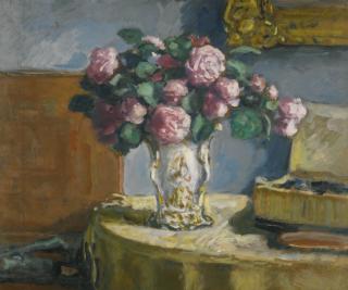 Albert André - Nature Morte Au Vase Louis-Philippe