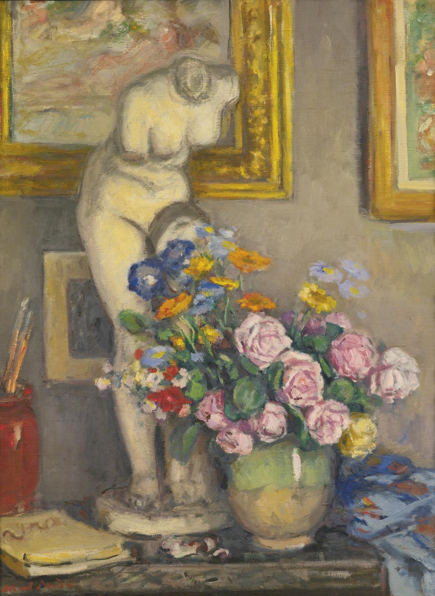 Albert André - Nature Morte Et Statue