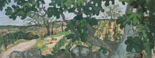 Albert Andre - Paysage aux figuiers
