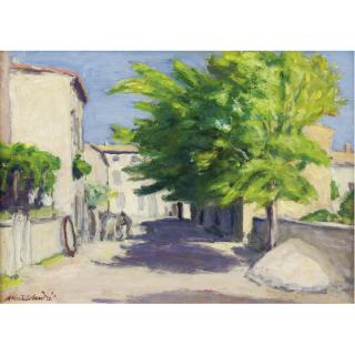 Albert André - Rue De Village Provençal