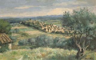Albert Andre - Village de Laudun