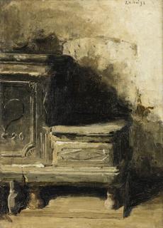 Albert Anker - Der Alte Ofen, 1895