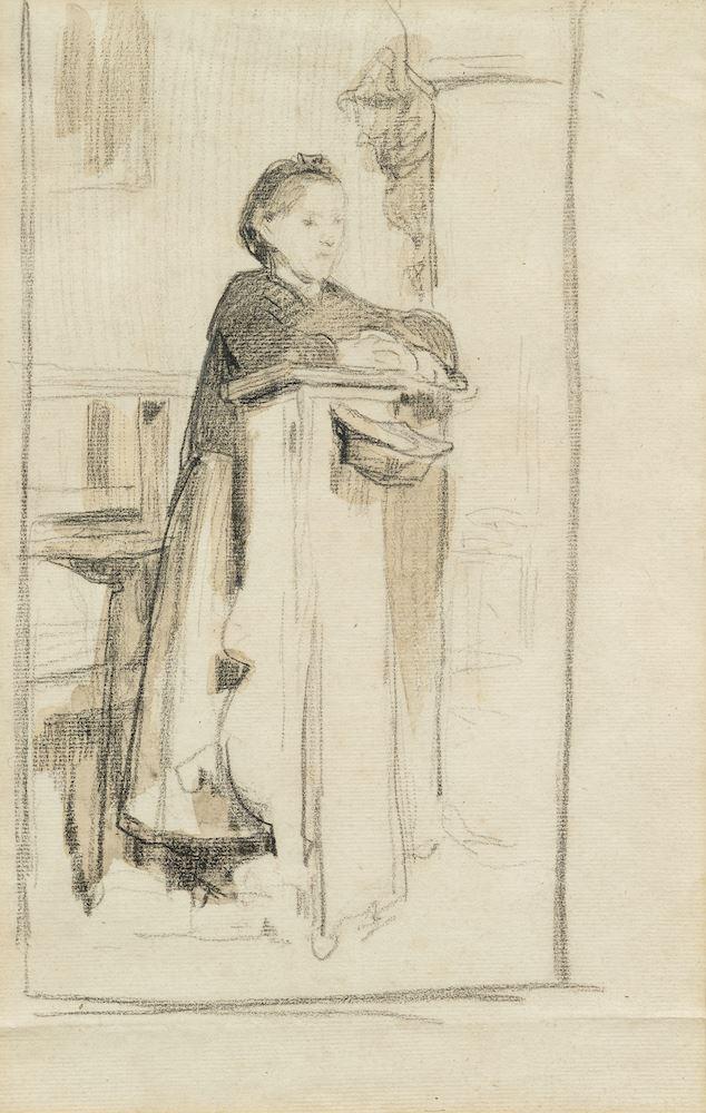 Albert Anker - Studie zu \