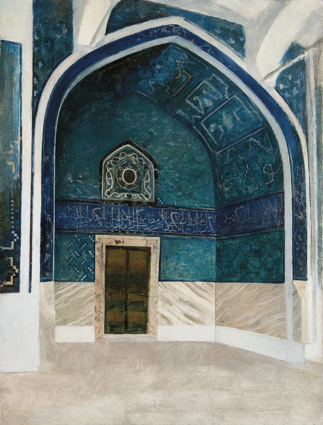 Albert Aublet - Le Kiosque Cinli au palais de Topkapi