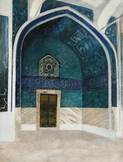 Albert Aublet - Le Kiosque Cinli au palais de Topkapi