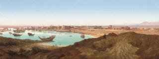 Albert Berg - A port in the Orient