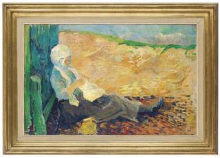 Albert Besnard - A shady spot under a tree