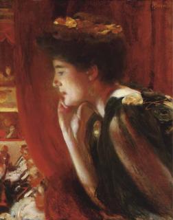 Albert Besnard - At the Opera