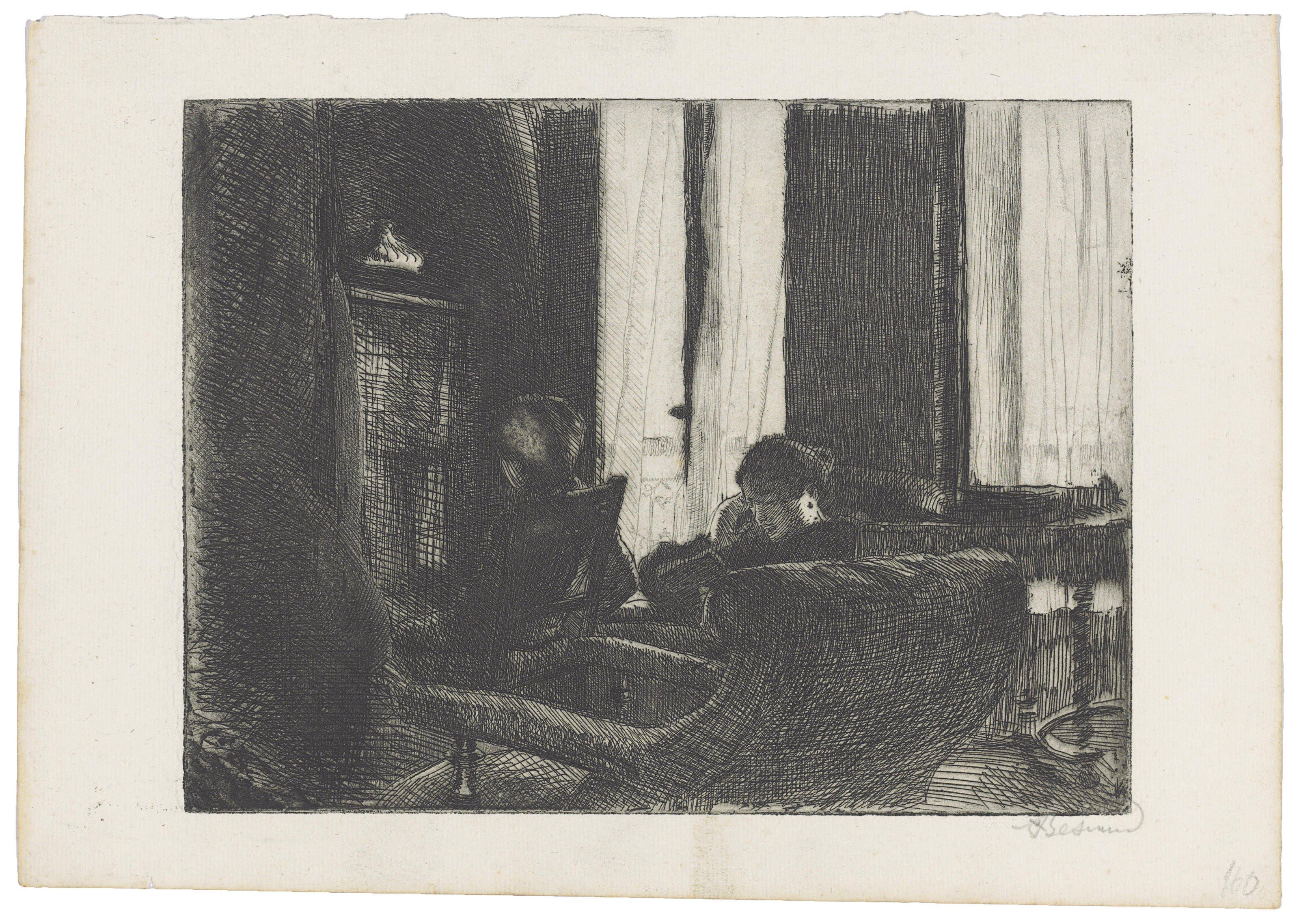 Albert Besnard - Intimacy