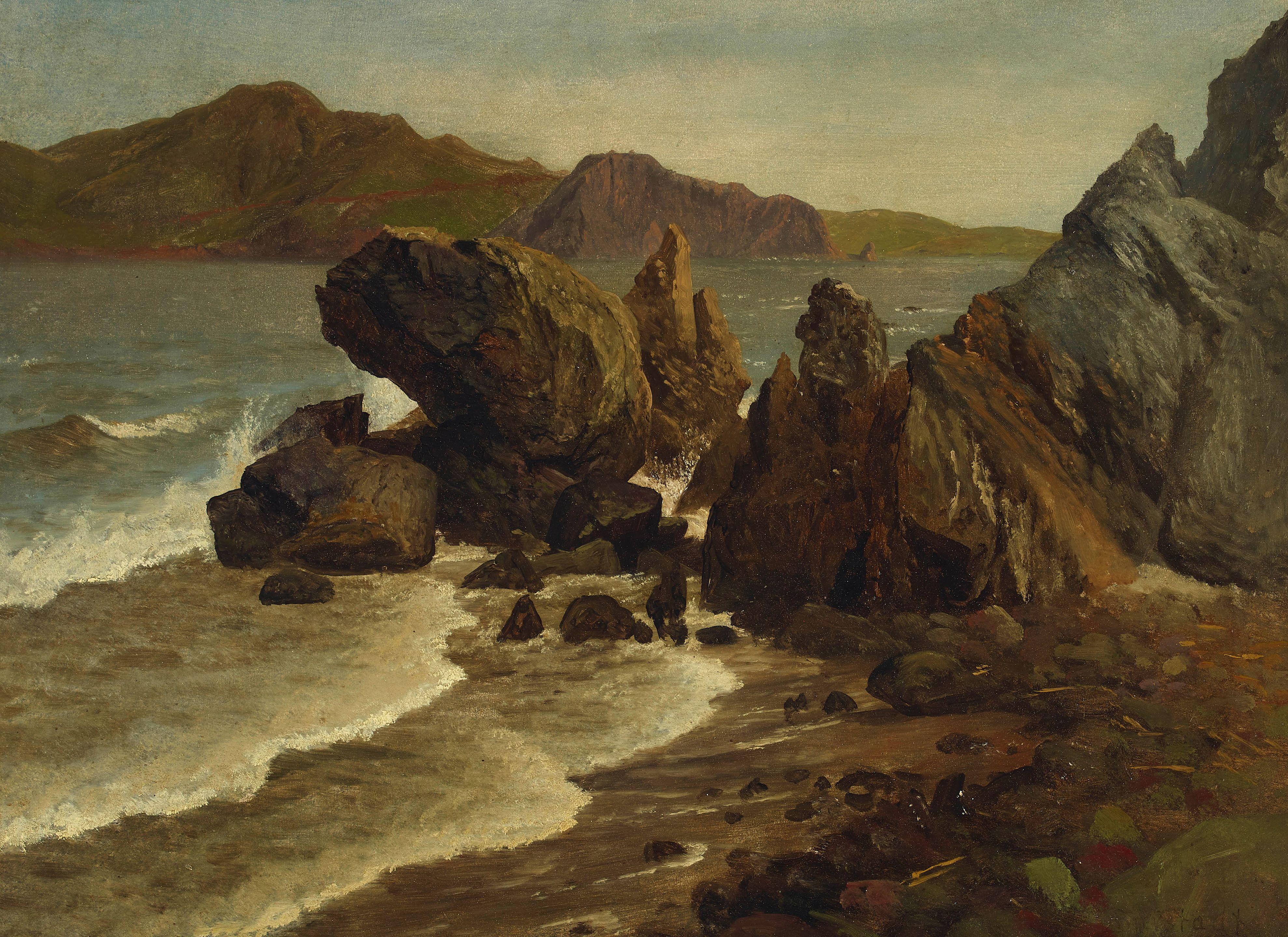 Albert Bierstadt - Baker\'s Beach (San Francisco)