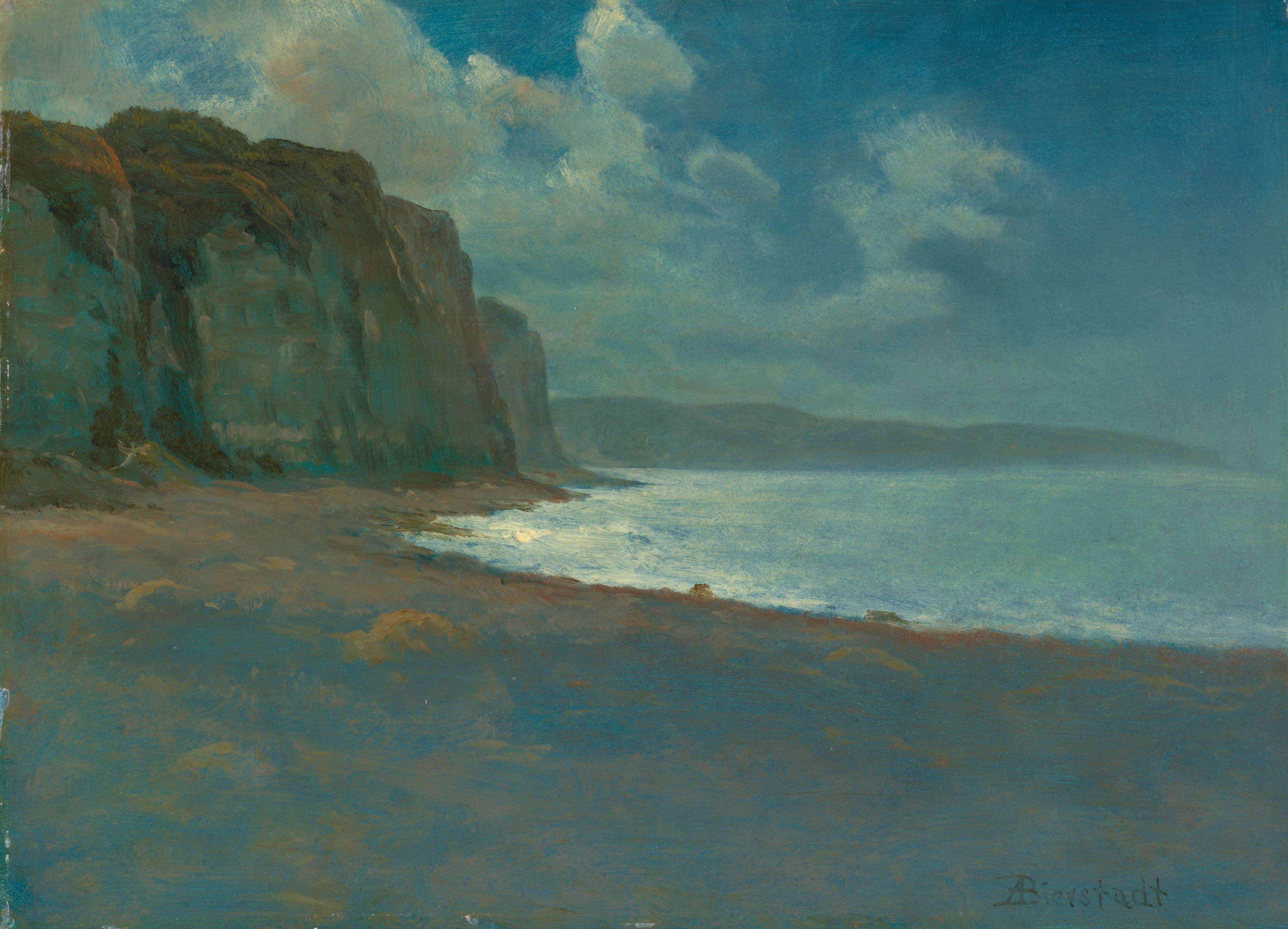 Albert Bierstadt - Coast of San Mateo County