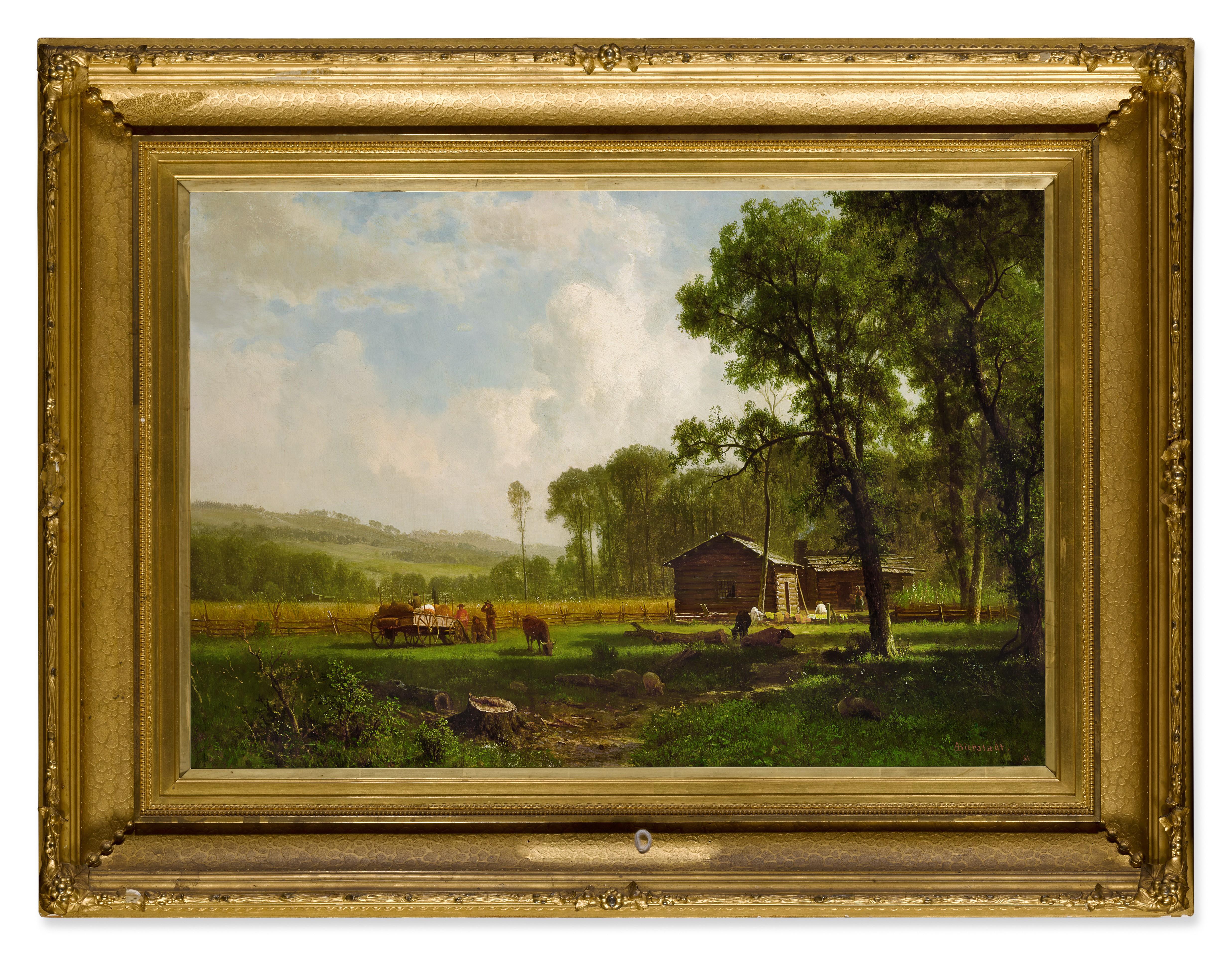 Albert Bierstadt - Early Settlers