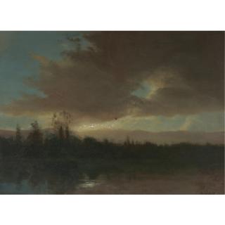 Albert Bierstadt - Evening Sky