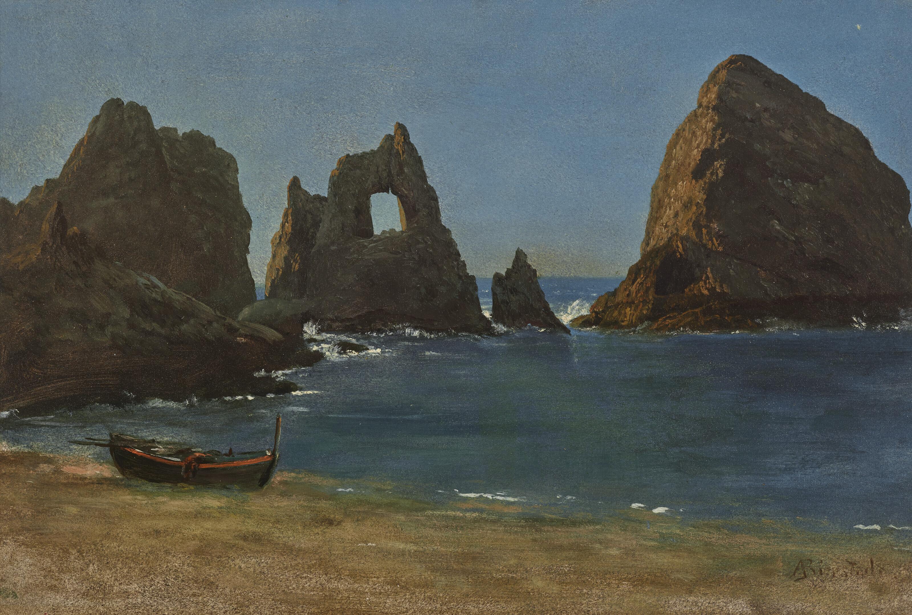 Albert Bierstadt - Farallon Islands