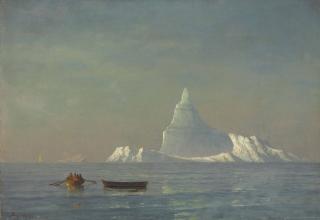 Albert Bierstadt - Icebergs