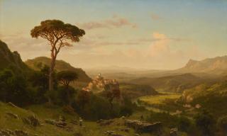 Albert Bierstadt - Italian Valley