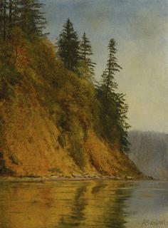Albert Bierstadt - Lake Rosalie, California