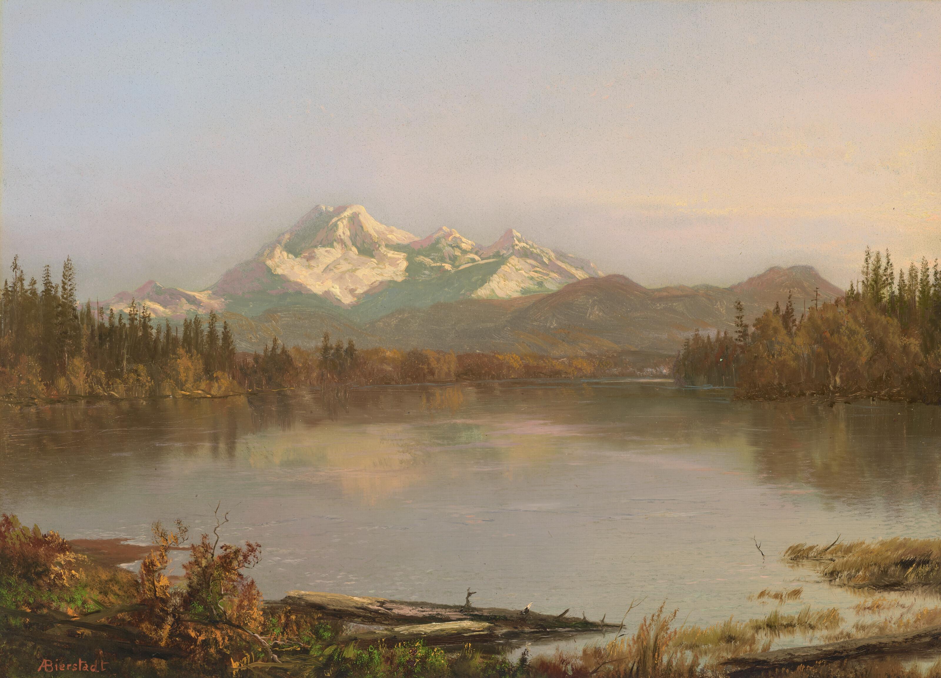 Albert Bierstadt - Mount Baker, Washington