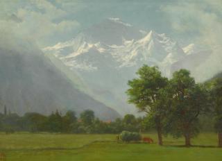 Albert Bierstadt - Mountain Landscape