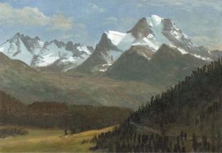 Albert Bierstadt - Mountain Landscape