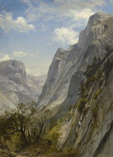 Albert Bierstadt - South Dome, Yosemite Valley, California