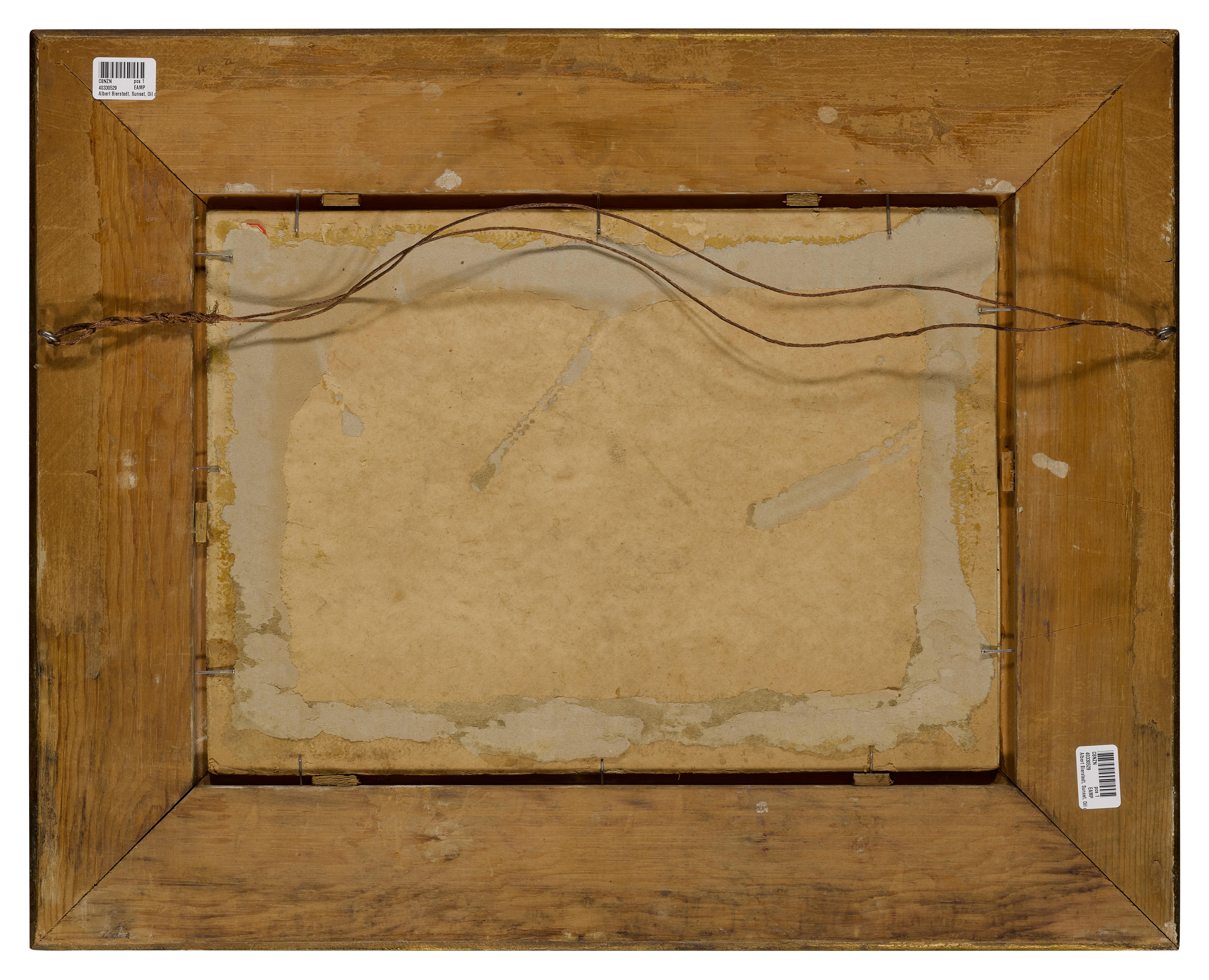 Albert Bierstadt - Sunset