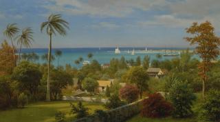 Albert Bierstadt - View Of Nassau, The Bahamas