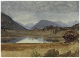 Albert Bierstadt - Wind River Country