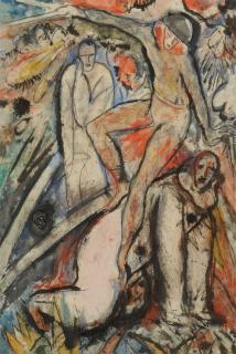 Albert Bloch - Harlekin (Harlequin)