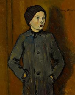 Albert Bloch - Knabenbildnis (Portrait Of A Boy)