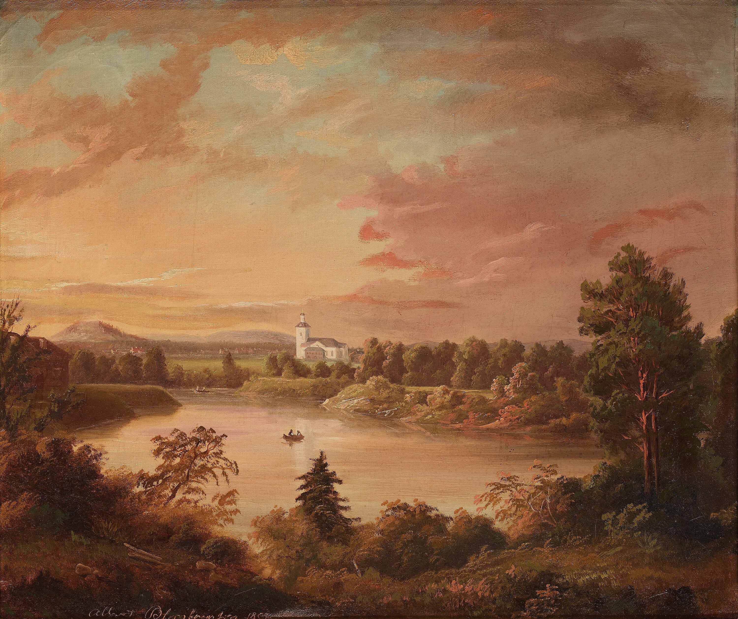 Albert Blombergsson - The church in Sveg