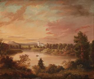 Albert Blombergsson - The church in Sveg