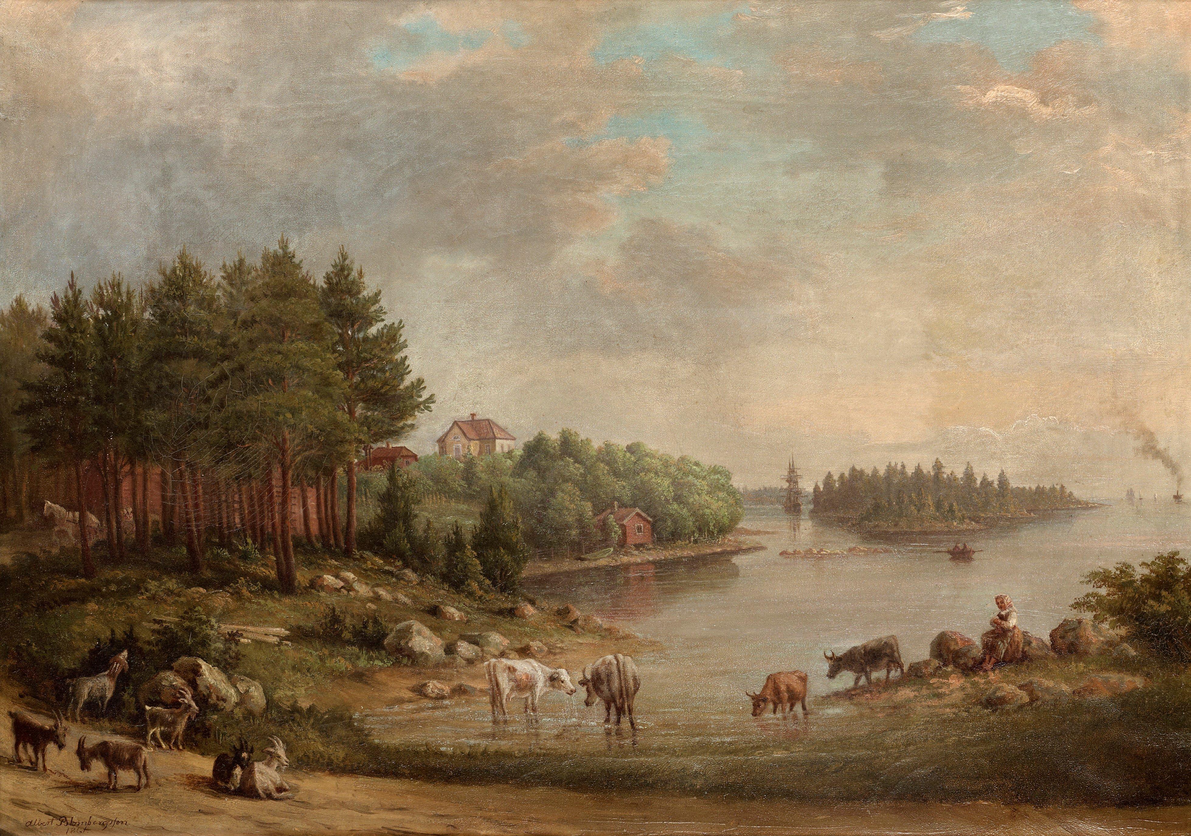 Albert Blombergsson - View from Sandarne, Sweden