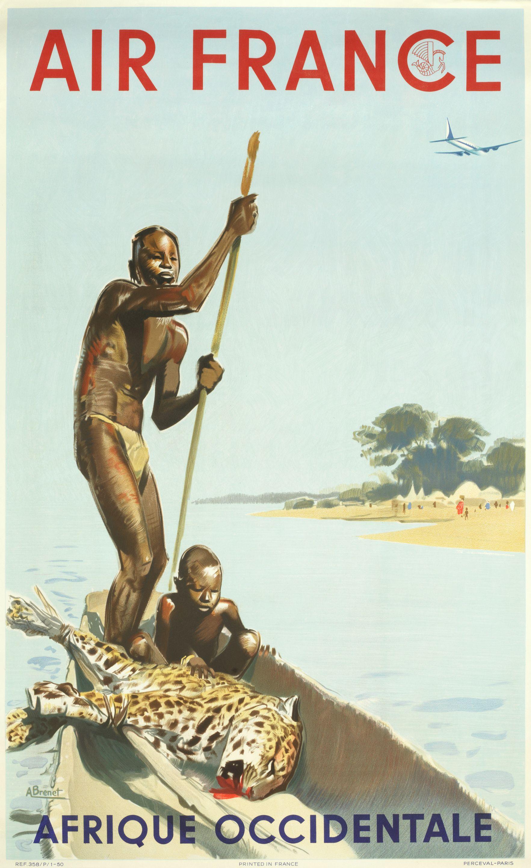 Albert Brenet - Air France, Afrique Occidentale