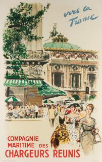 Albert Brenet - Chargeurs Reunis, Vers La France And: Paris By Nathan